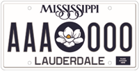 Mississippi License Plates