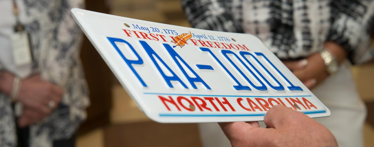North Carolina License Plate Designs and Format