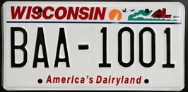 Wisconsin License Plate Design and Format