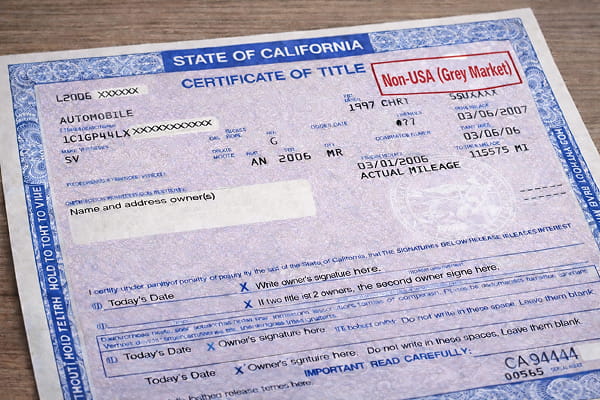 How States Handle the 'Gray Market' Title Brands